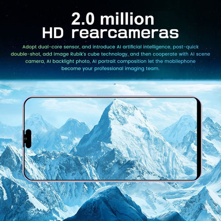 Gesichtserkennung, Android 8.1 MTK6580A Quad Core, Netzwerk: 3G, Dual-SIM, 1 GB+8 GB, MTK6580A