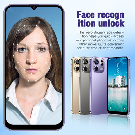 Gesichtserkennung, Android 8.1 MTK6737 Octa Core, Netzwerk: 4G, S23 Ultra E6 2 GB+16 GB