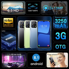 Face Identification, Android 8.1 MTK6580A Quad Core, Network: 3G, OTG