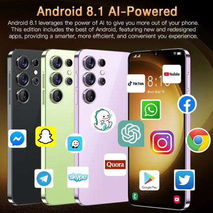 Face Identification, Android 8.1 MTK6580A Quad Core, Network: 3G, OTG, S23Ultra5G / B51