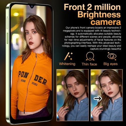 Face Identification, Android 8.1 MTK6580A Quad Core, Network: 3G, OTG, S23Ultra5G / B51
