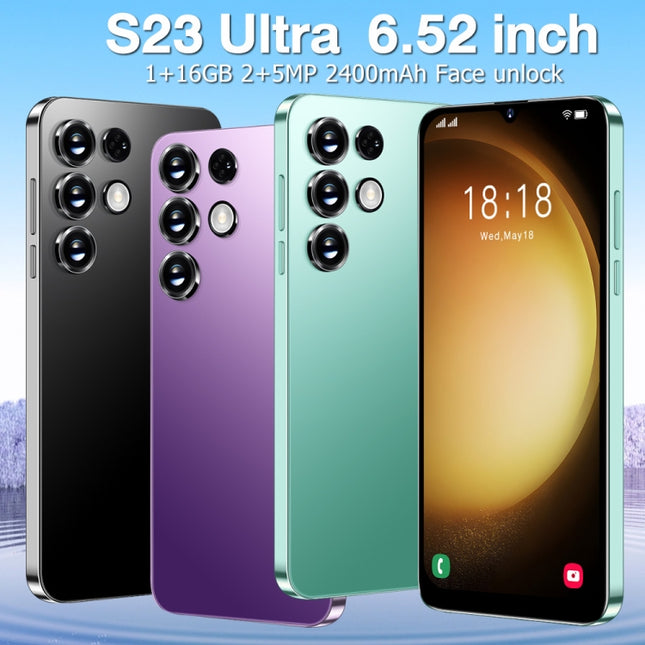 Face Identification, Android 9.1 MTK6580A Quad Core, Network: 3G, S23Ultra / D15