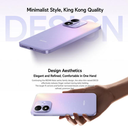 Xiaomi REDMI Note 17 5G, 6GB+128GB,  7 inch Xiaomi HyperOS 3 Snapdragon 4 Gen 4 Octa Core, NFC, Network: 5G, 6GB+128GB