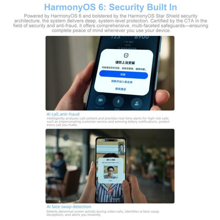 HUAWEI Enjoy 90 Plus, 8GB‌+128GB, Side Fingerprint, 6.67 inch HarmonyOS 6.0 Kirin 8000, OTG, Not Support Google Play, 8GB+128GB