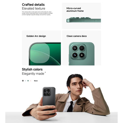 Xiaomi 17 Global, 12GB+256GB, Ultrasonic Fingerprint, 6.3 inch Xiaomi HyperOS 3 Snapdragon 8 Elite Gen 5 Octa Core, NFC, Network: 5G, 12GB+256GB