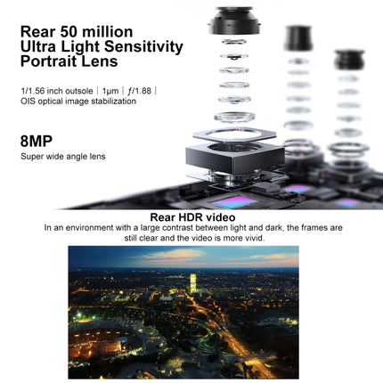 Triple Back Cameras, Srceen Fingerprint Identification, 4600mAh Battery, 6.78 inch Android 13 OriginOS 3 Dimensity 8200 Octa Core up to 3.1GHz, OTG, NFC, Network: 5G, 12GB+512GB