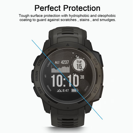 ENKAY Hat-Prince for 33mm Diameter Circular Dial Smart Watch 0.2mm 9H Surface Hardness 2.15D Curved Explosion-proof Tempered Glass Screen Film