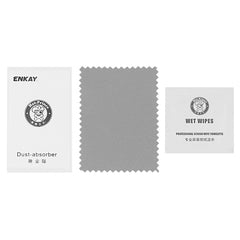 ENKAY Hat-Prince for 35mm Diameter Circular Dial Smart Watch 0.2mm 9H Surface Hardness 2.15D Curved Explosion-proof Tempered Glass Screen Film