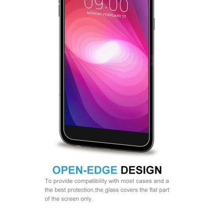 For LG X Power2 0.26mm 9H Surface Hardness Explosion-proof Non-full Screen Tempered Glass Screen Film, For X Power2
