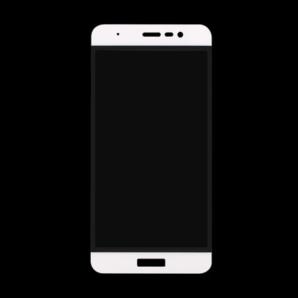 For Asus ZenFone 3 Max / ZC520TL 0.26mm 9H Surface Hardness Explosion-proof Colorized Silk-screen Tempered Glass Full Screen Film