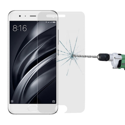 For Xiaomi Mi 6 0.26mm 9H Surface Hardness Explosion-proof Non-full Screen Tempered Glass Screen Film, For Mi 6