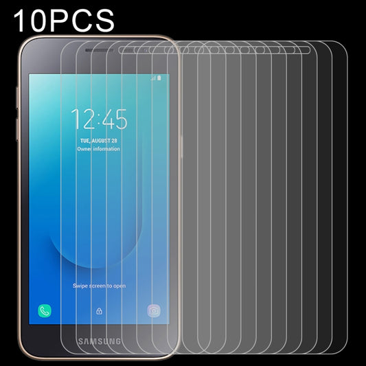 10 PCS 0.26mm 9H 2.5D Explosion-proof Tempered Glass Film for Galaxy J2 Core, For Galaxy J2 Core (10 PCS)