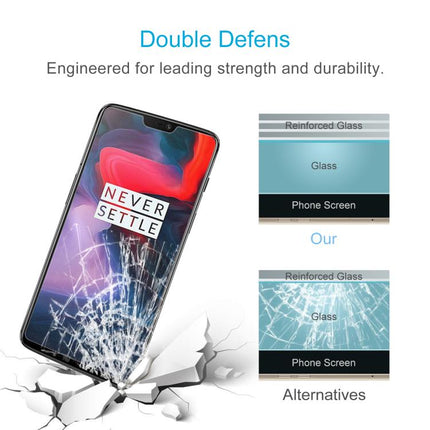 0.26mm 9H 2.5D Tempered Glass Film for OnePlus 6, For 6 (1 PCS)