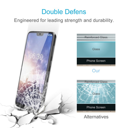 0.26mm 9H 2.5D Tempered Glass Film for Nokia X6, For Nokia X6 (1pc)