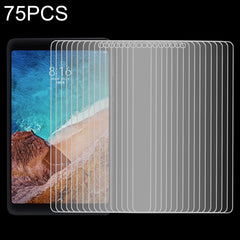 75 PCS 0.26mm 9H Surface Hardness Explosion-proof Tempered Glass Film for Xiaomi Mi Pad 4