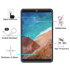 0.26mm 9H Surface Hardness Explosion-proof Tempered Glass Film for Xiaomi Mi Pad 4
