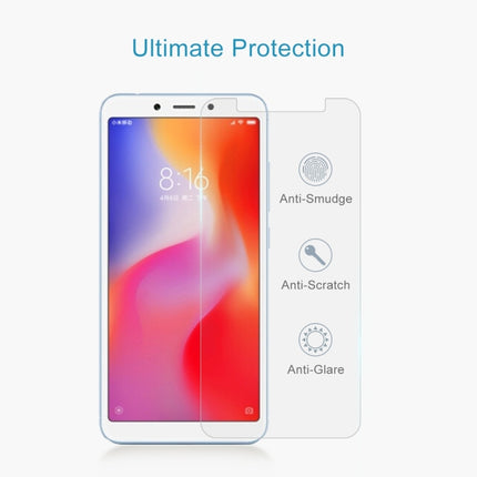 10PCS 9H 2.5D Tempered Glass Film for Xiaomi Redmi 6A, For 6A