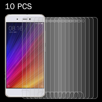 10 PCS for Xiaomi 5s 0.26mm 9H Surface Hardness 2.5D Explosion-proof Tempered Glass Screen Film