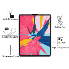 0.26mm 9H Surface Hardness Straight Edge Explosion-proof Tempered Glass Film for iPad Pro 11 2018/2020/2021/2022 / iPad Air 4&5 10.9, For iPad Pro 11 2018/2020/2021/2022 / Air 4&5 10.9