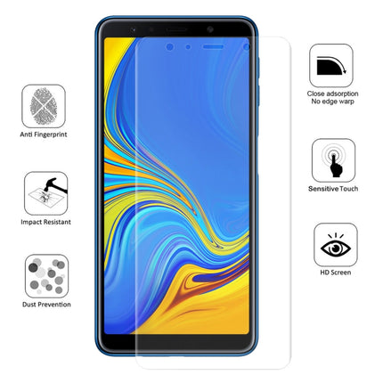 ENKAY Hat-Prince 0.1mm 3D Full Screen Protector Explosion-proof Hydrogel Film for Samsung Galaxy A7 (2018), TPU+TPE+PET Material, Galaxy A7 (2018)