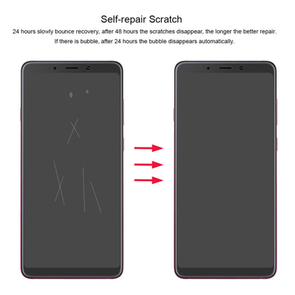 ENKAY Hat-Prince 0.1mm 3D Full Screen Protector Explosion-proof Hydrogel Film for Samsung Galaxy A9 (2018), TPU+TPE+PET Material, Galaxy A9 (2018)