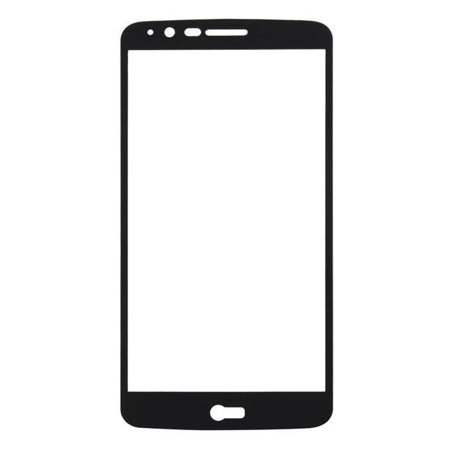 For LG Stylus 3 0.26mm 9H Surface Hardness Explosion-proof Colorized Silk-screen Tempered Glass Full Screen Film