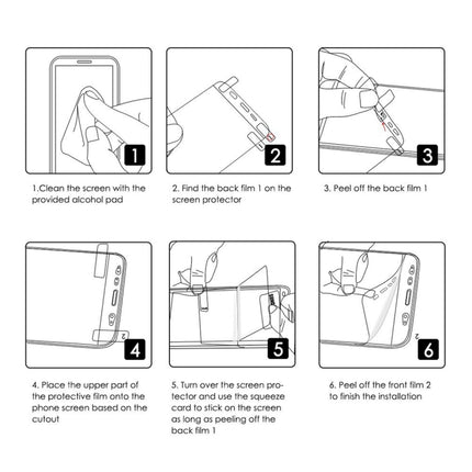 ENKAY Hat-Prince 0.1mm 3D Full Screen Protector Explosion-proof Hydrogel Film for Huawei P30, Huawei P30