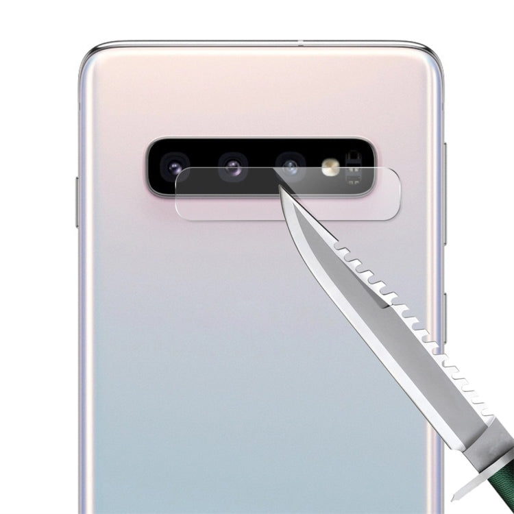 2 PCS ENKAY Hat-Prince 0.2mm 9H 2.15D Curved Explosion-proof Rear Camera Lens Protector Tempered Glass Film for Galaxy S10 / S10 Plus, Galaxy S10 / S10 Plus