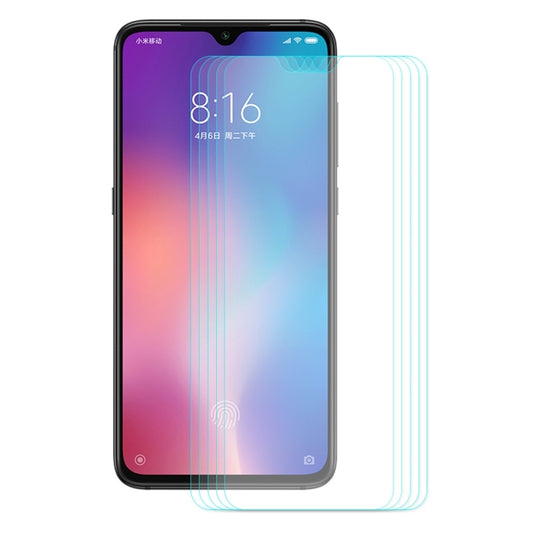 5 PCS ENKAY Hat-Prince 0.26mm 9H 2.5D Curved Edge Tempered Glass Film for Xiaomi Mi 9 SE, For Xiaomi Mi 9 SE