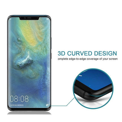 0.3mm 9H Surface Hardness 3D Curved Edge Full Screen Tempered Glass Film for Huawei Mate 20 Pro