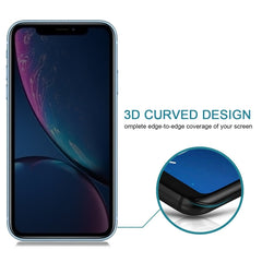 For iPhone XR 0.4mm 9H Surface Hardness 180 Degree Privacy Anti Glare Screen Protector, For iPhone XR (1 PC)