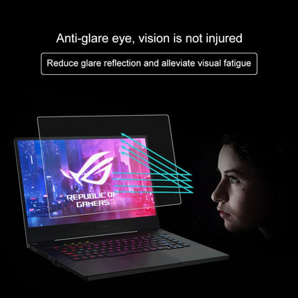 Laptop-Bildschirm HD gehärtetem Glas Schutzfolie für ASUS ROG Zephyrus M GU502 15,6 Zoll, für ASUS ROG Zephyrus M 15,6 Zoll