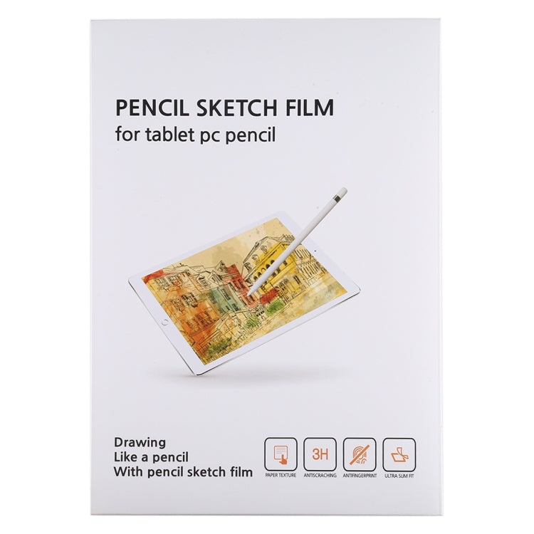 2 PCS 3H Professional Paper Textured Screen Film Pencil Sketch Film for Microsoft Surface Pro 4 / 5 / 6 / 7
