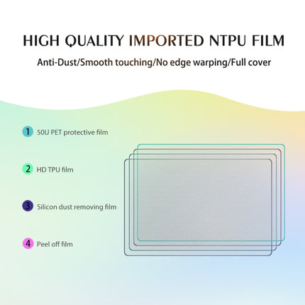 50 PCS 12 x 18cm Phone Anti Blue-ray TPU Soft Hydrogel Film Supplies for Intelligent Protector Cutter, 12 x 18cm Anti Blue-ray Film