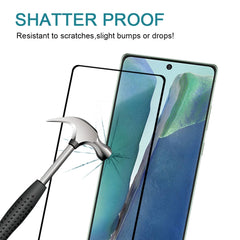 For Samsung Galaxy Note20 3D Curved Edge Full Screen Tempered Glass Film, For Samsung Galaxy Note20