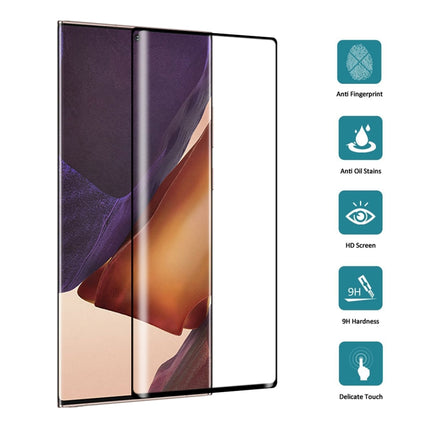 For Samsung Galaxy Note20 Ultra 3D Curved Edge Full Screen Tempered Glass Film