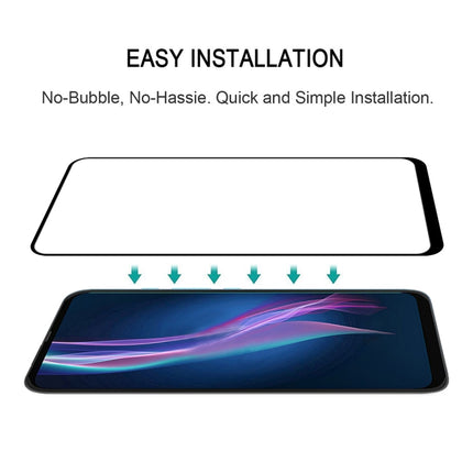 For Motorola Moto One Fusion Plus Full Glue Full Screen Tempered Glass Film, For Motorola Moto One Fusion Plus