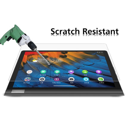 For Lenovo Yoga Tab 5 10.1 inch 2 PCS 9H HD Explosion-proof Tempered Glass Film