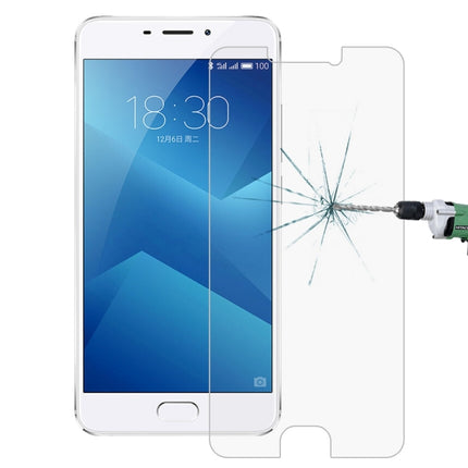 For Meizu M5 Note 0.26mm 9H Surface Hardness 2.5D Explosion-proof Tempered Glass Screen Film, 1pcs