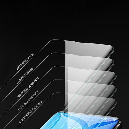UV Liquid Curved Full Glue Tempered Glass for Galaxy S10 Plus, Support Fingerprint Unlock, For Galaxy S10 Plus(1 PC)