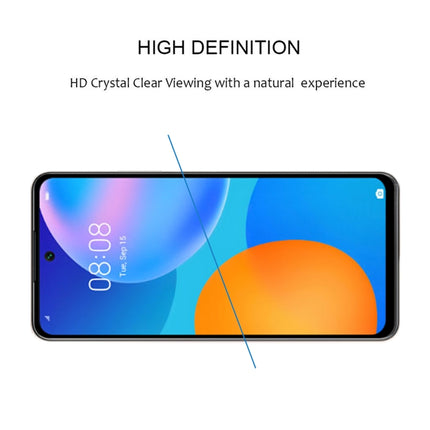 For Huawei P Smart 2021 Full Glue Full Screen Tempered Glass Film, For Huawei P Smart 2021(1 PC)