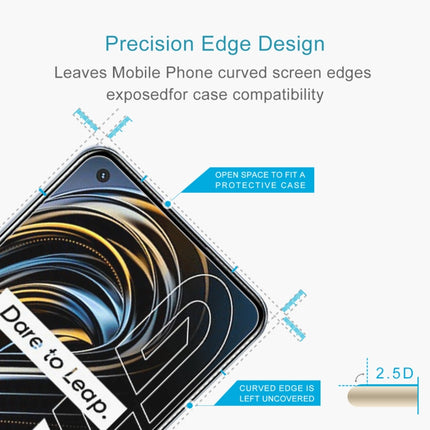 For OPPO Realme GT 5G / Realme GT Master 2.5D Non-Full Screen Tempered Glass Film, For OPPO Realme GT 5G / Realme GT Master (1 PCS)