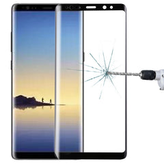 For Galaxy Note 8 0.3mm 9H Surface Hardness 3D Curved Silk-screen Full Screen Tempered Glass Screen Protector, For Galaxy Note 8