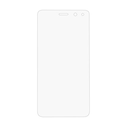 For Huawei Y6 (2017) 0.26mm 9H Surface Hardness 2.5D Explosion-proof Tempered Glass Non-full Screen Film, For Y6 (2017)