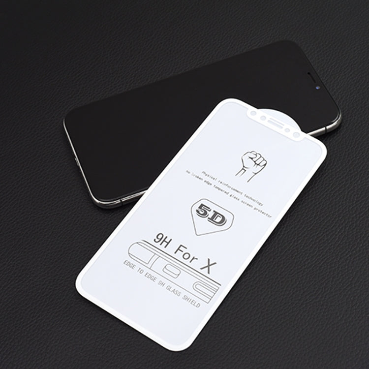 9H 5D Full Glue Full Screen Tempered Glass Film for OnePlus 6T, For OnePlus 6T