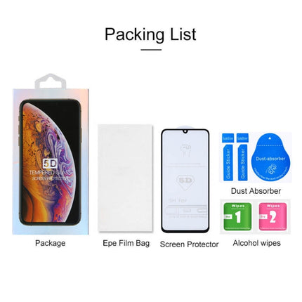 9H 5D Full Glue Full Screen Tempered Glass Film for Huawei P30 Lite / Nova 4e, For Huawei P30 Lite