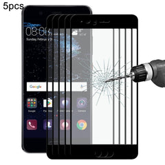 5 PCS ENKAY Hat-Prince for  Huawei P10 0.26mm 9H Hardness 2.5D Curved Full Screen Tempered Glass Screen Film, For P10, For P10 (5 PCS)