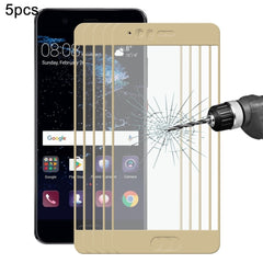 5 PCS ENKAY Hat-Prince for  Huawei P10 0.26mm 9H Hardness 2.5D Curved Full Screen Tempered Glass Screen Film, For P10, For P10 (5 PCS)