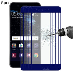 5 PCS ENKAY Hat-Prince for  Huawei P10 0.26mm 9H Hardness 2.5D Curved Full Screen Tempered Glass Screen Film, For P10, For P10 (5 PCS)