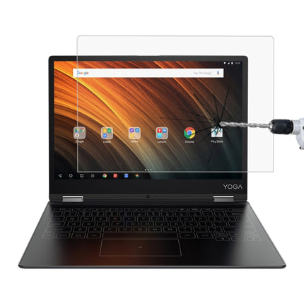 Película de vidrio templado de pantalla completa con dureza superficial de 9H de 0,4 mm para Lenovo YOGA A12, Yoga A12